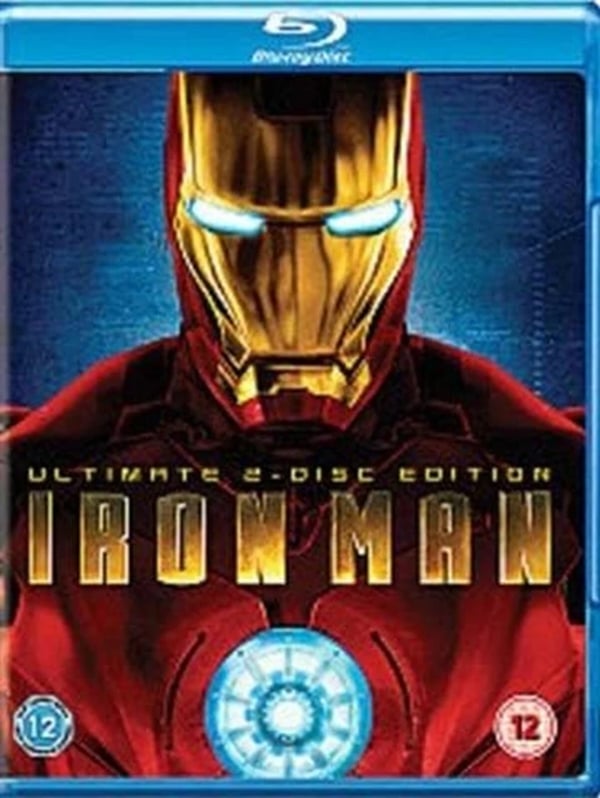 IRON MAN PART 1 Blu Ray1st First MARVEL MOVIE FILM 2 DISC SPECIAL EDITION Rel Brand New