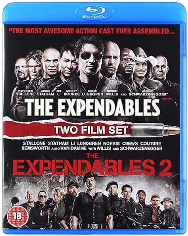 Expendables / The Expendables 2 Box Set Bluray Original R2 Brand New