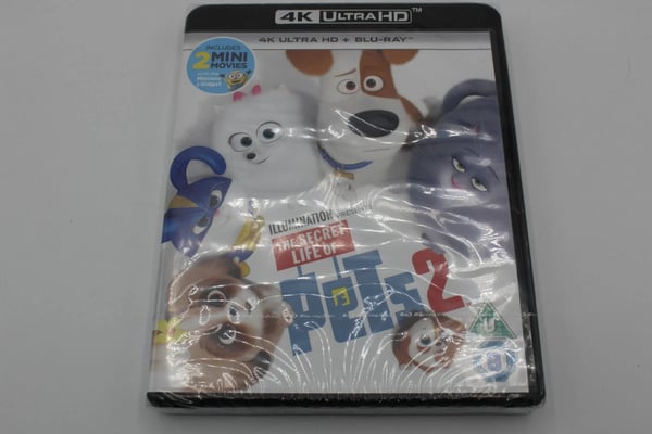 The Secret Life of Pets 2 (2019) (4K UHD & Bluray) NO CARD SLEEVE Brand New