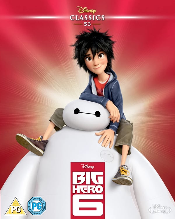 Big Hero 6 [PG] Bluray Don Hall Brand New