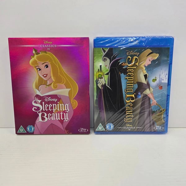 Sleeping Beauty 1959 BluRay With Slip Cover Disney Classics 16 RB Brand New