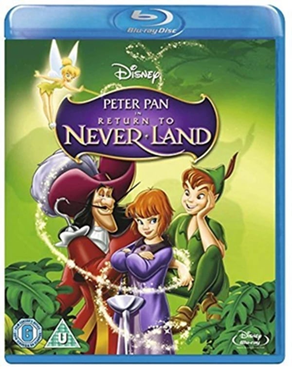 PETER PAN IN RETURN TO NEVERLAND PART 2 BLU RAY 2ND Movie Second Film R2 Brand New
