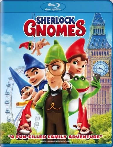Sherlock Gnomes Region B Blu Ray Brand New