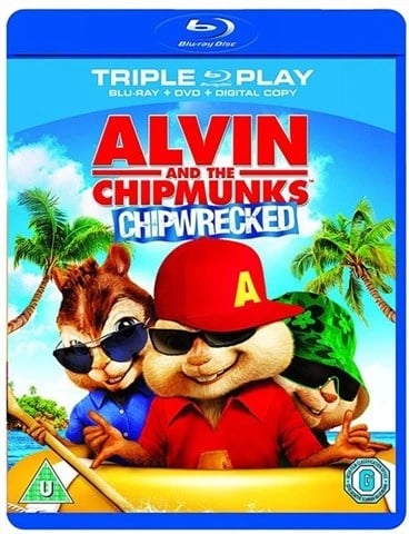 Alvin &...: Chipwrecked +DVD Bluray Region 2 Brand New