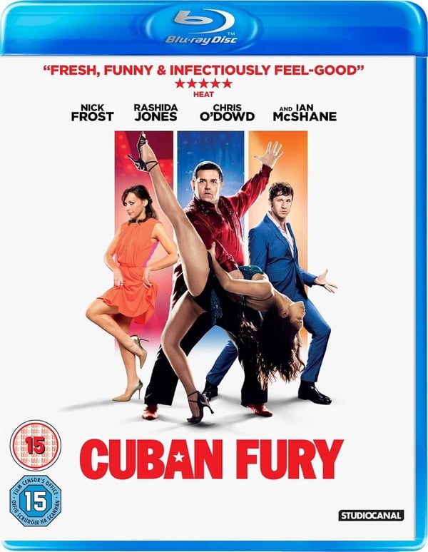 CUBAN FURY BLURAY James Griffiths Nick Frost Movie Film R2 Brand New