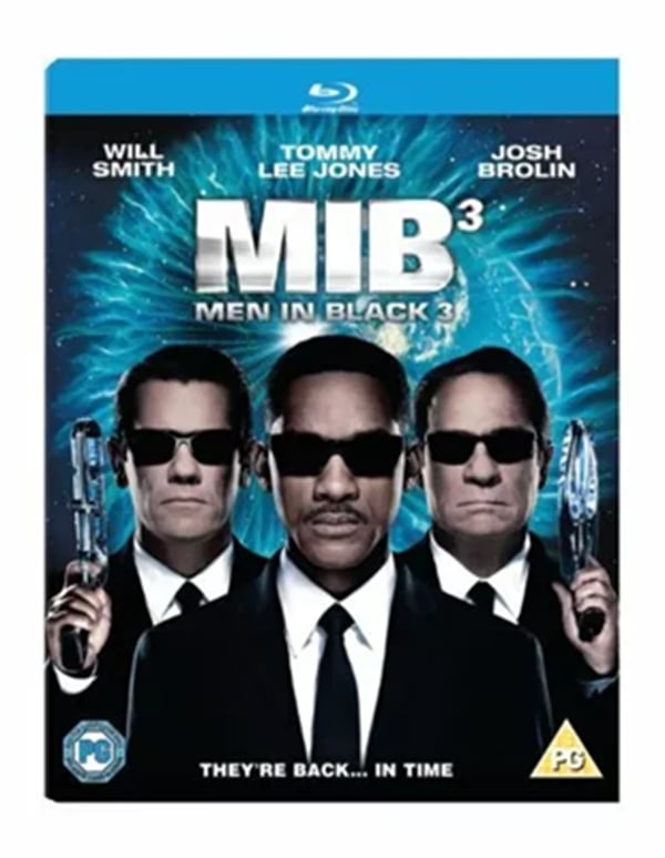 MEN IN BLACK 3 Part III 3 Bluray Jemaine Clement Josh Brolin Movie Film R2 Brand New