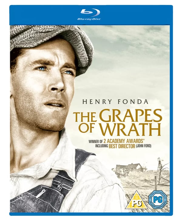The Grapes of Wrath [PG] Bluray Brand New