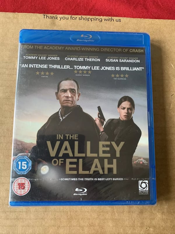 In The Valley Of Elah Blu Ray Tommy Lee Jones Charlize Theron Brand New