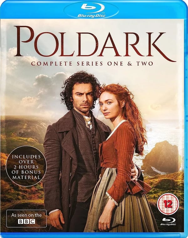 POLDARK COLLECTION SERIES 12 Bluray Boxset Season 1 and 2 R2 Brand New