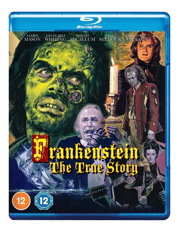 Frankenstein The True Story Bluray 2023 James Mason Region B official Brand New
