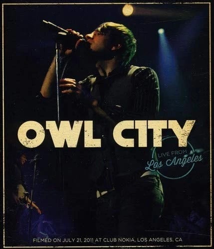 Owl City Owl City: Live From Los Angeles (Bluray) Owl City Mark Lucas Brand New