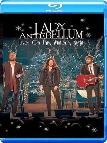 Lady Antebellum Live On This Winters Live Concert Bluray Region B Brand New