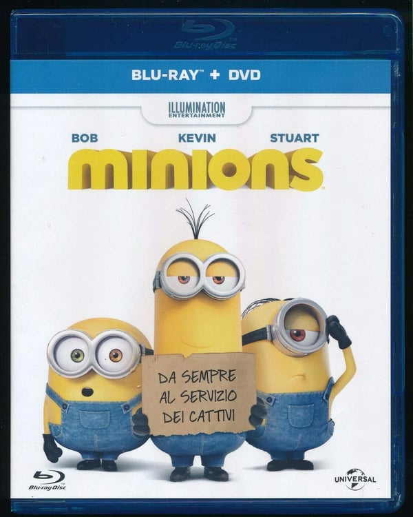 Minions (Br (Bluray) Pierre Coffin Kyle Balda Brand New