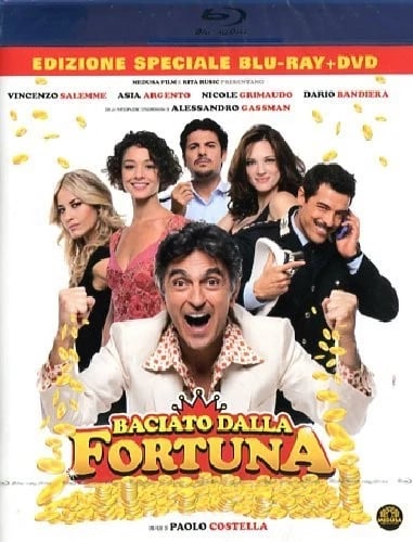 Baciato Dalla Fortuna (BluRay+Dvd) (Bluray) Isabelle Adriani Asia Argento Brand New