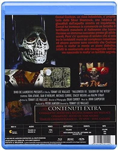 halloween iii il signore della notte (blu ray) BluRay Italian Import [Region Brand New