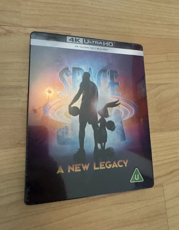 Space Jam A Legacy SteelBook 4K Ultra HD Bluray Brand New
