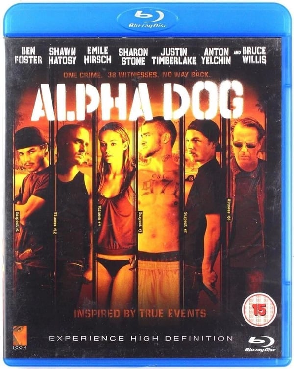 Alpha Dog Bluray (2007) Reuse Reduce Recycle Brand New