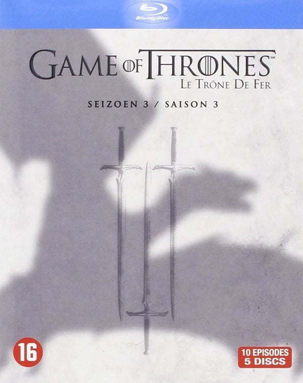 Game of thrones Seizoen 3 (Bluray) TV Series Brand New