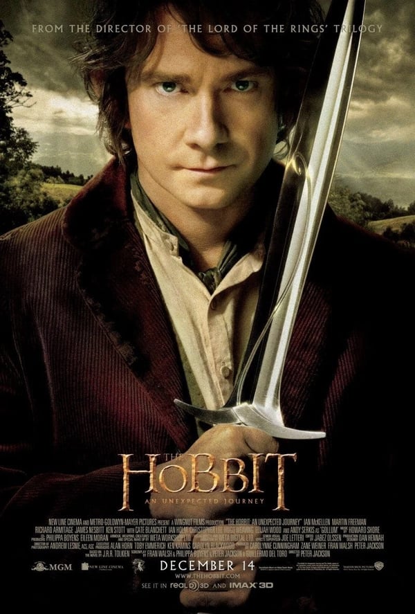 Hobbit An unexpected journey (Bluray) Brand New