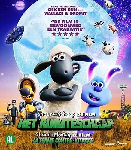 Shaun het Schaap Het ruimte schaap (Bluray) Brand New