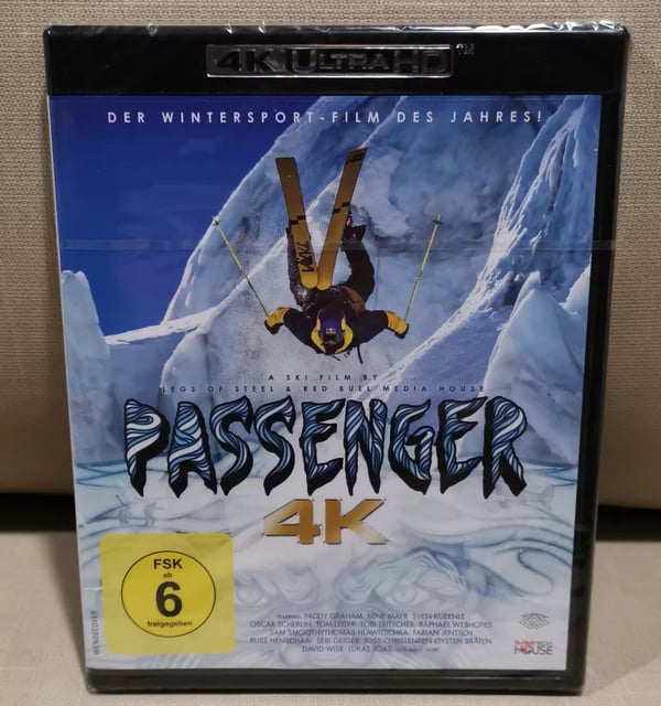 Passenger 4K UHD Skiing Sports & Free Post Brand New