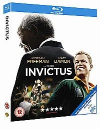 INVICTUS Damon Freeman Eastwood BluRay DVD + SlipCase Fast FREE POST Brand New