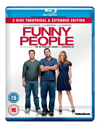 Funny People Bluray (2019) Adam Sandler, Apatow (DIR) cert 15 2 discs Brand New