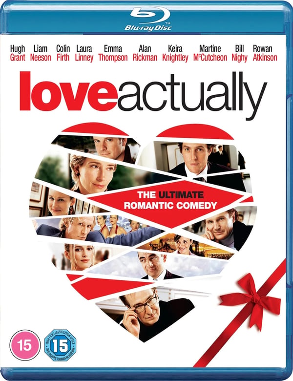 Love Actually (Bluray) Rowan Atkinson Hugh Grant Gregor Fisher Thomas Sangster Brand New
