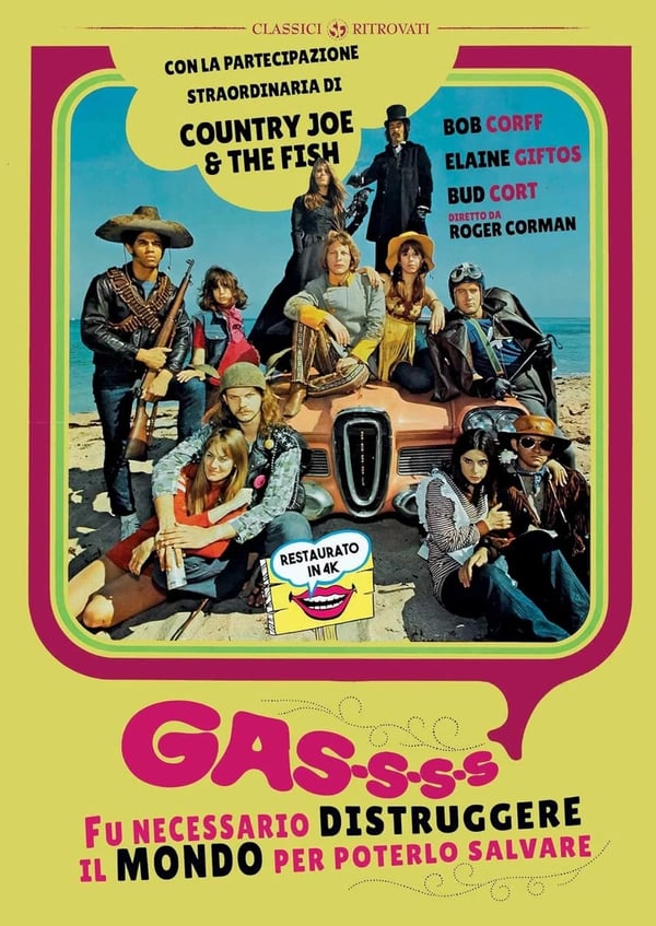 gas fu necessario distruggere il mondo per poterlo salvare (res (4K UHD Bluray) Brand New