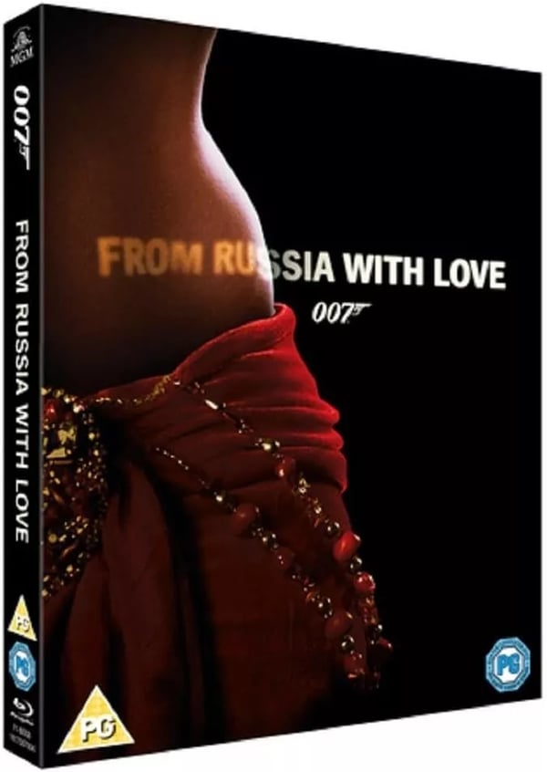FROM RUSSIA WITH LOVE LIMITED TITLE SEQUENCE ARTWORK EDITION DVD R2 Brand New