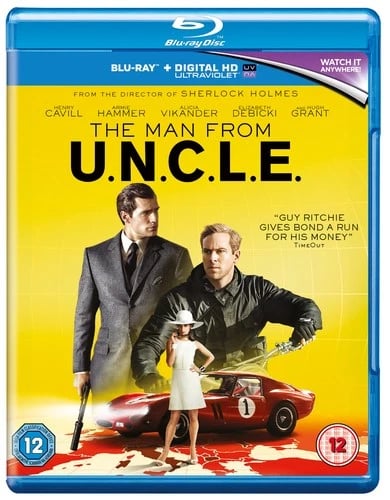 The Man from U.N.C.L.E. BluRay (2015) Henry Cavill, Ritchie (DIR) cert 12 Brand New