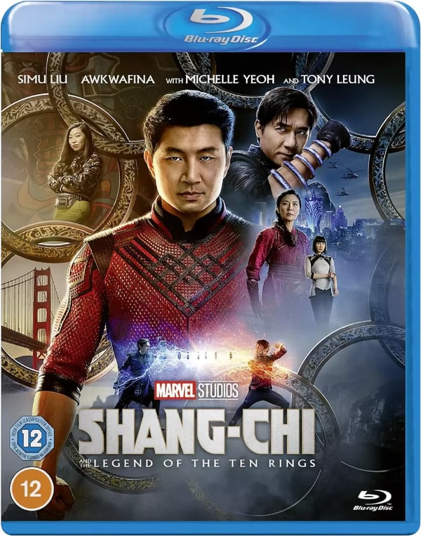 ShangChi and the Legend of the Ten 10 Rings Blu Ray Marvel Movie Film Rel R2 Brand New