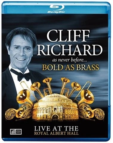 Cliff Richard Bold As Brass Live Concert Bluray Region B Movie Brand New