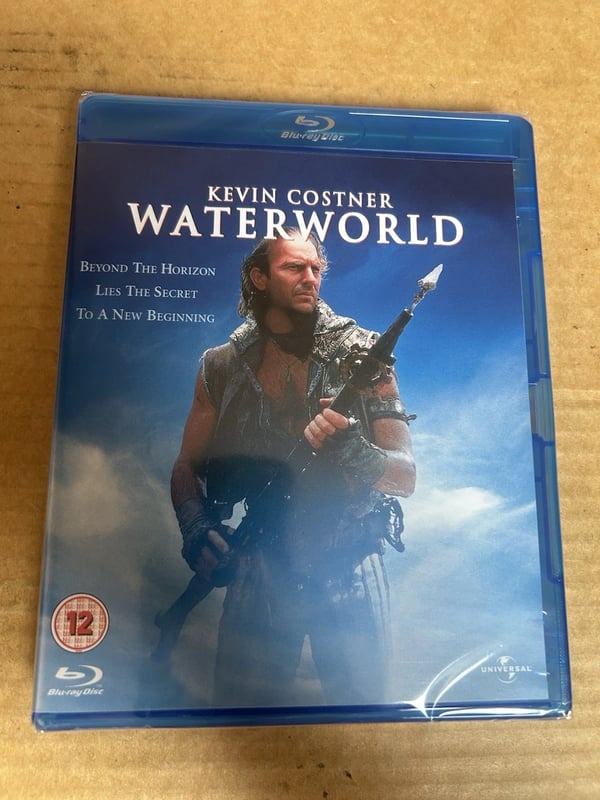 Waterworld (1995) Reg Free Blu Ray Kevin Costner Action Brand New