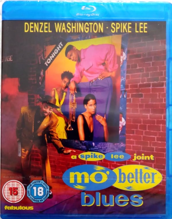 ðŸ? • MO' BETTER BLUES (SPIKE LEE, 1990) BLURAY DENZEL WASHINGTON Brand New