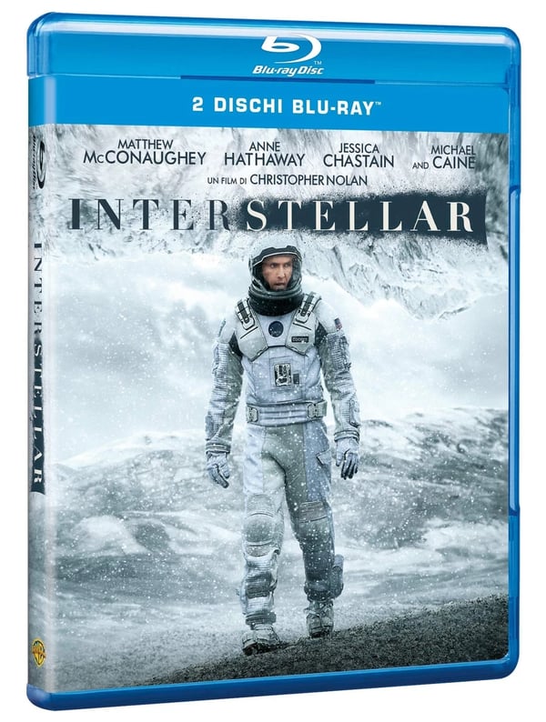 Interstellar (Bluray) John Lithgow Michael Caine Ellen Burstyn Casey Affleck Brand New