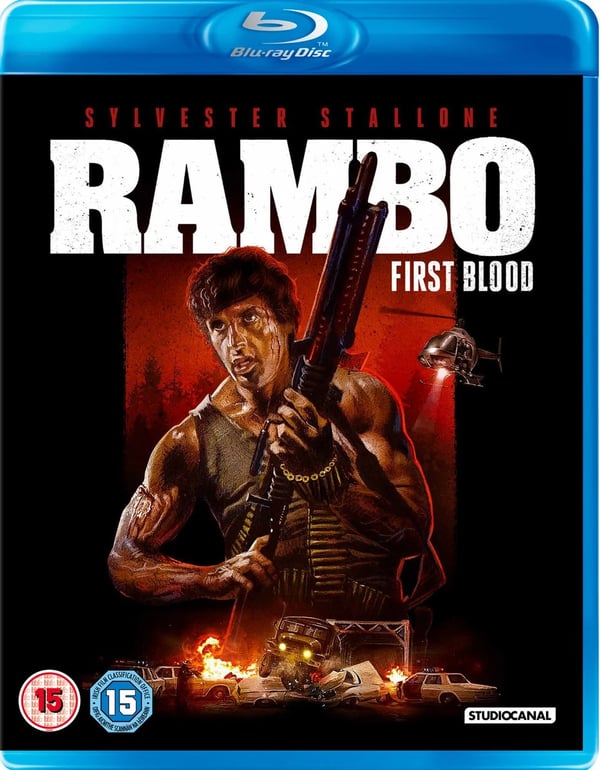 First Blood (Bluray) Michael Talbott John McLiam David Crowley Chris Mulkey Brand New