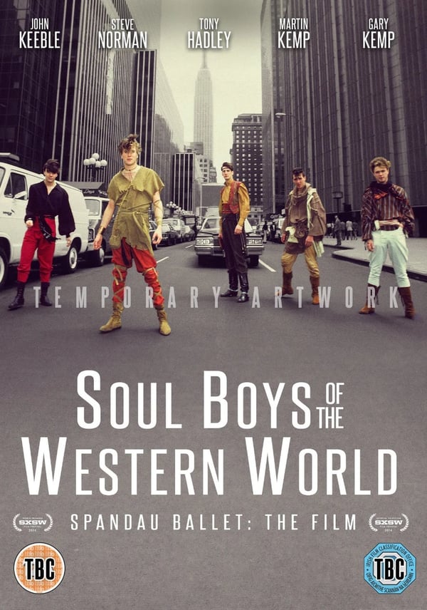 Spandau Ballet The Film: Soul Boys Of The Western World (Bluray) Tony Hadley Brand New