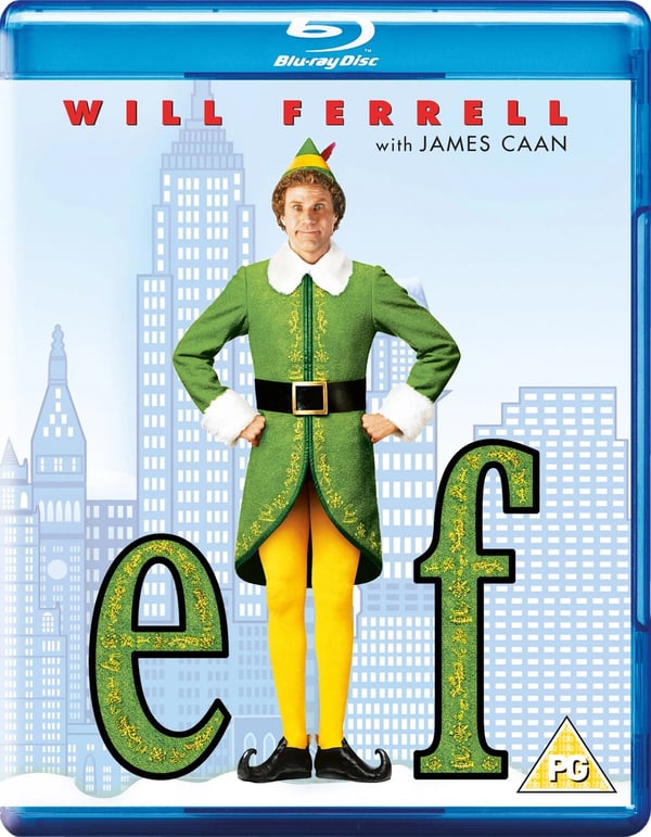 Elf (Bluray) Amy Sedaris Daniel Tay Peter Dinklage Michael Lerner Faizon Love Brand New