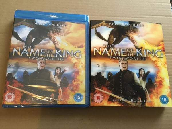 In The Name Of The King: Two Worlds 2011 film ( region B Bluray) Brand New