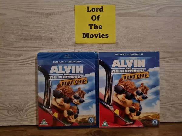 Alvin And The Chipmunks: Road Chip (Bluray, 2016) [] [Region A+B] Brand New
