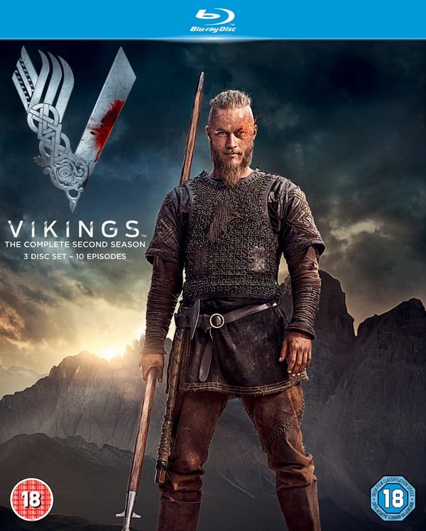 Vikings: The Complete Second Season (Bluray) Clive Standen Katheryn Winnick Brand New
