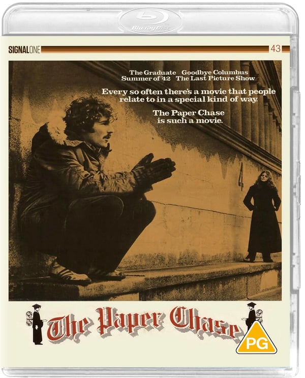 The Paper Chase (Bluray) Graham Beckel Lindsay Wagner James Naughton Brand New