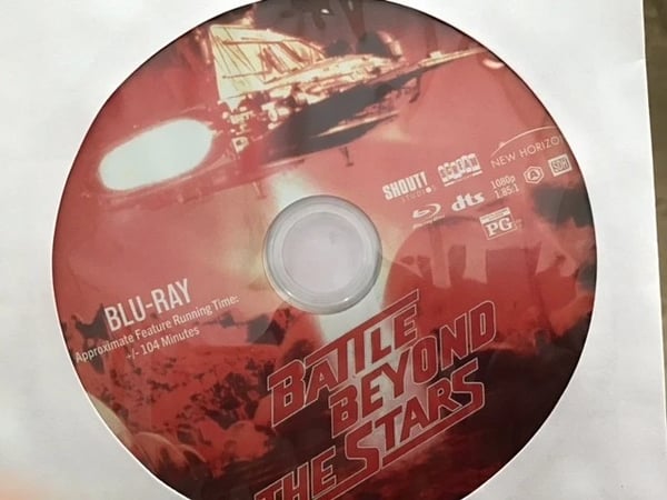 Battle Beyond the Stars Bluray disc only Region A USA locked Brand New