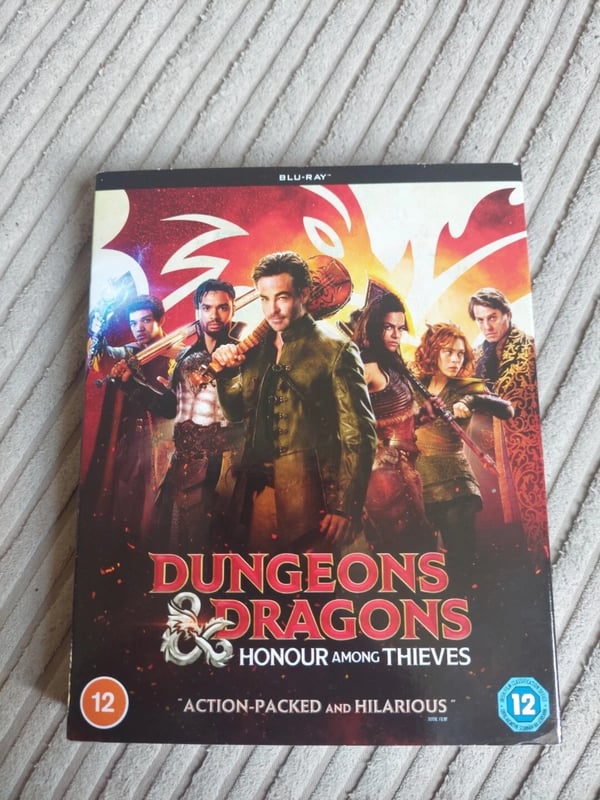 Dungeons & Dragons: Honour Among Thieves [12] Bluray Brand New
