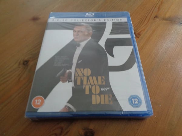 No Time To Die (Bluray) 2 Disc Collectors Edition Brand New
