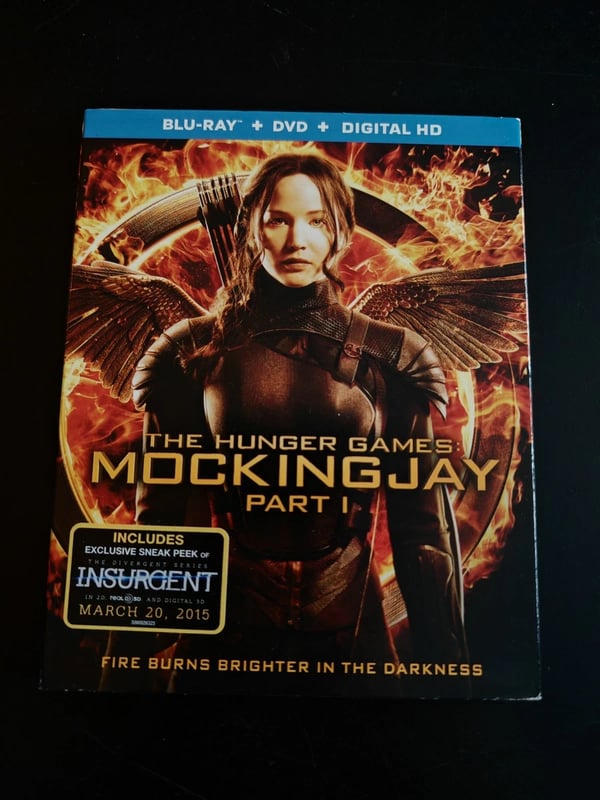 The Hunger Games: Mockingjay Part 1 2015 BluRay English and Spanish ST Brand New