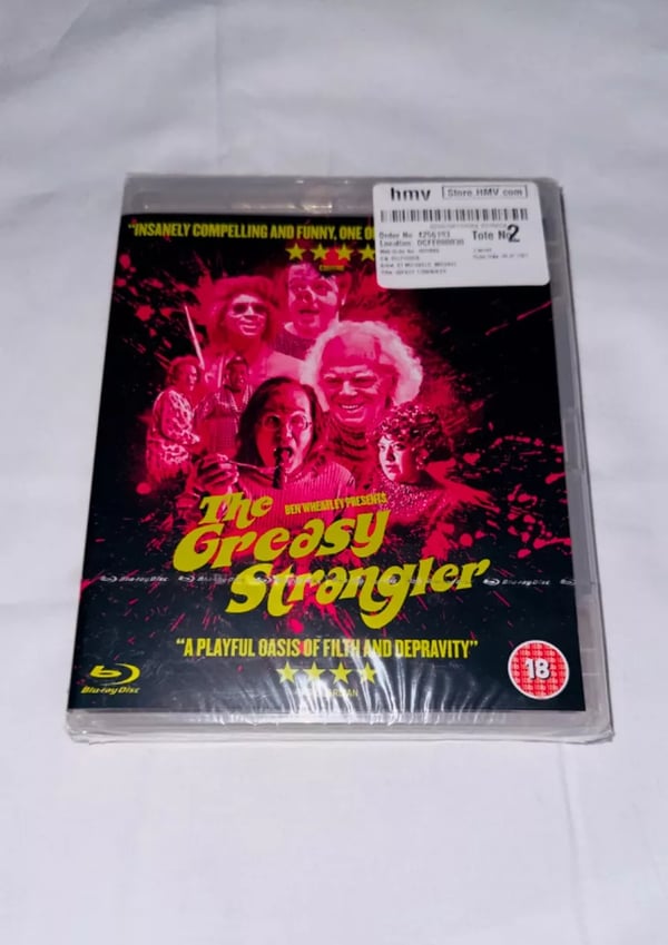 The Greasy Strangler (Bluray, 2016) Brand New