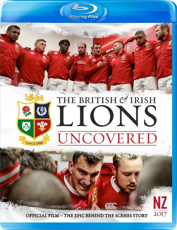 British and Irish Lions: Uncovered (Bluray) Warren Gatland Sam Warburton Brand New
