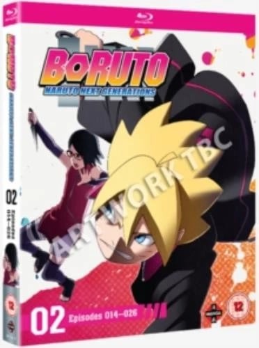 Boruto Naruto Next Generations Set 2 (Episodes 14 to 26) Region B Blu Ray Brand New